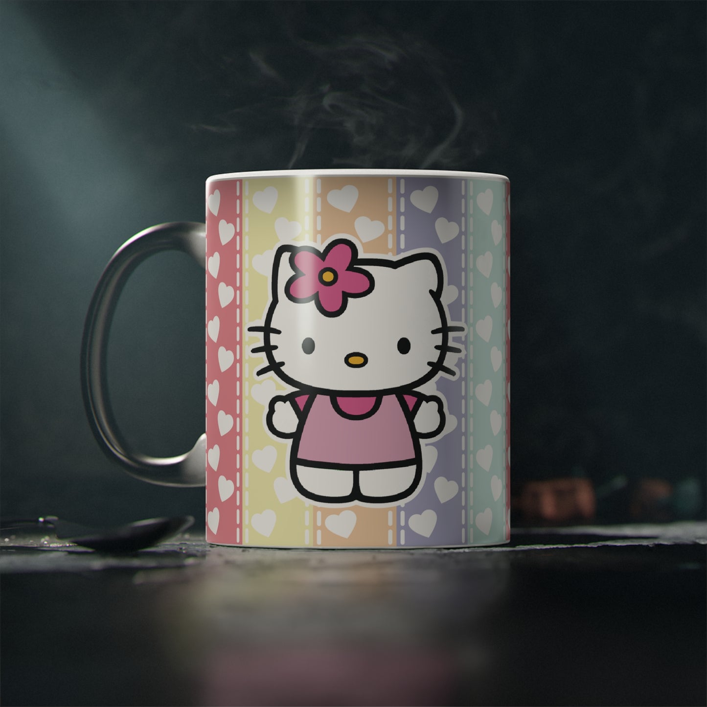 Hello Kitty Kit Regalo Peluche Cariñoso + Taza Mágica Personalizada