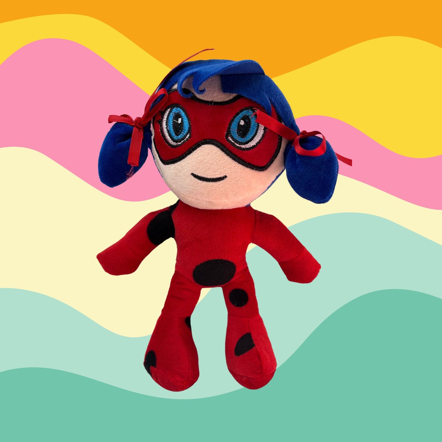Ladybug Miraculous Kit Regalo Peluche Cariñoso + Taza Mágica Personalizada