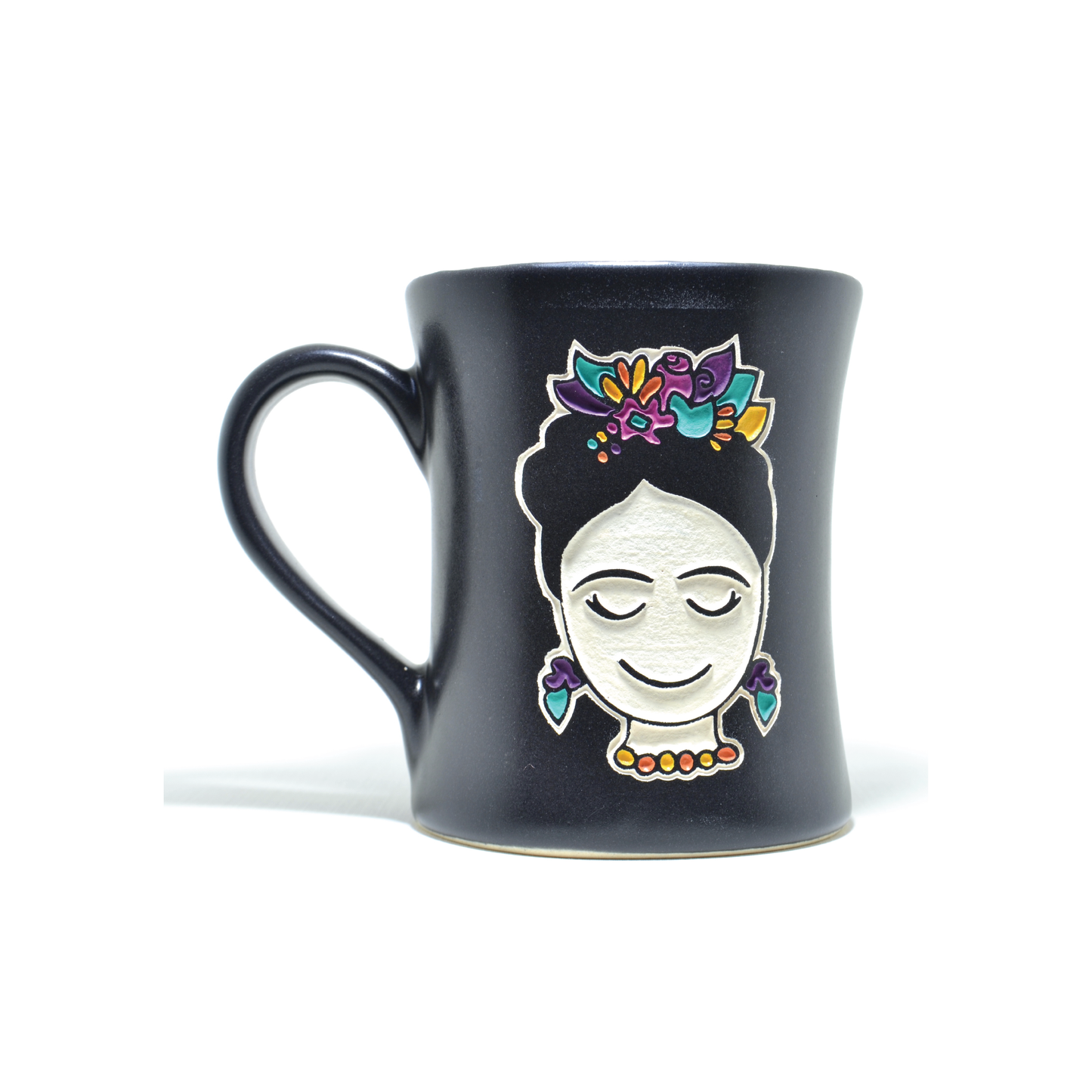 Taza Mexicana Artesanal Frida Kahlo Bonita