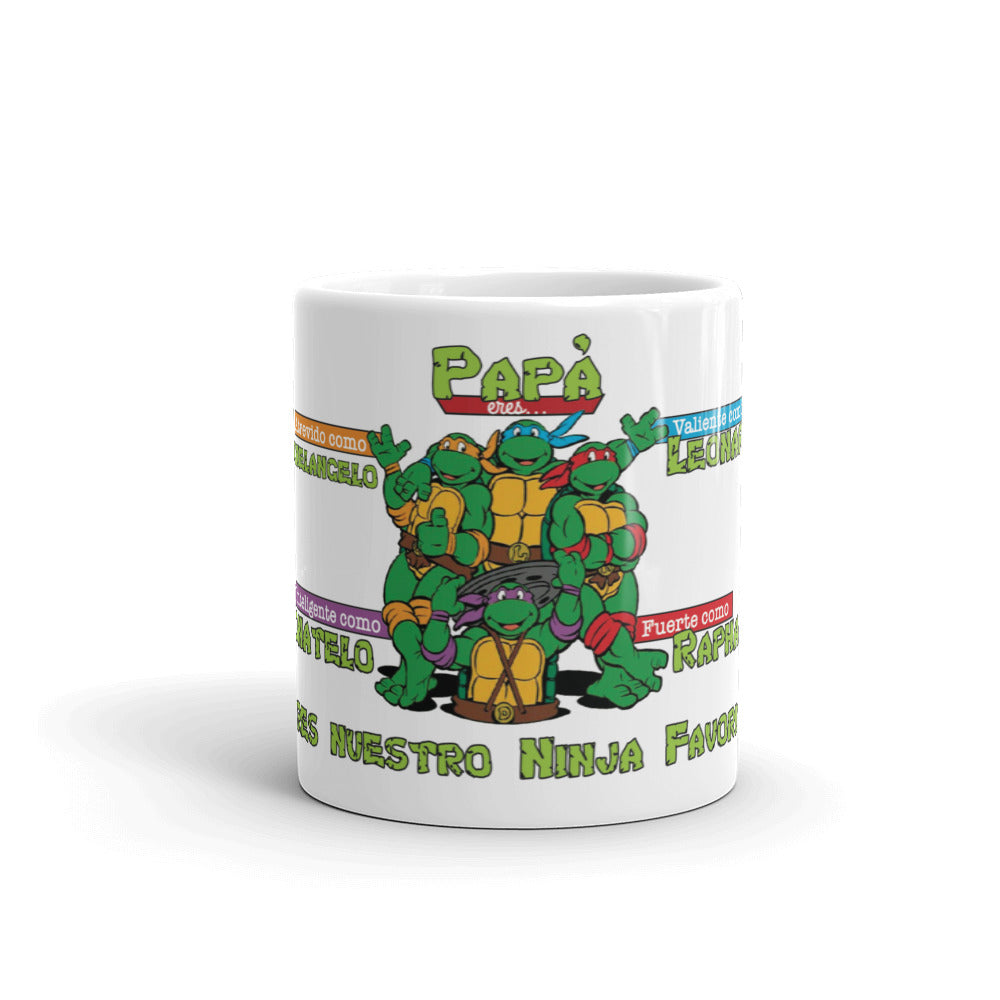 Tortugas Ninja Papá Taza